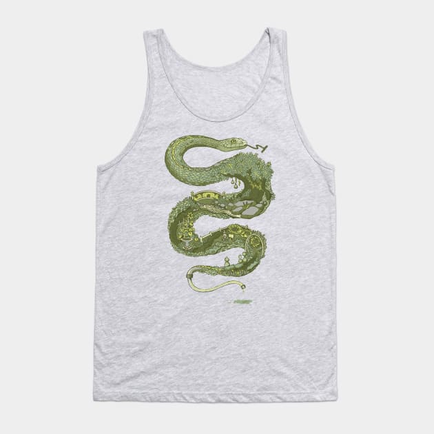 Garden Snake Tank Top by Made With Awesome